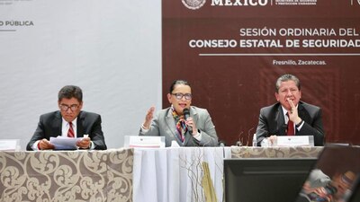 Afirmó que el Gobierno Federal trabaja de manera conjunta con los locales en materia de seguridad