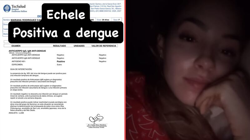 Mariana Rodríguez da positivo a dengue tras realizar actividades en el DIF