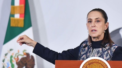 CIUDAD DE MÉXICO, 18JUNIO2026.- Claudia Sheinbaum, presidenta de México, durante su intervención en la conferencia matutina realizada en Palacio Nacional.
FOTO: MARIO JASSO/CUARTOSCURO.COM
