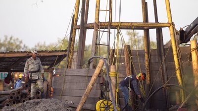 No precisó cifras en el avance de extracción de agua, pero aseguró que en los pozos hay capacidad de extracción