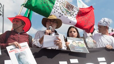 Javier Sicilia lamentó que el presidente no recibiera a la caravana