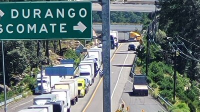 Líneas de autobuses suspendieron corridas en el tramo Mazatlán-Durango
