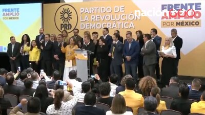 La senadora agradeció el apoyo del PRD