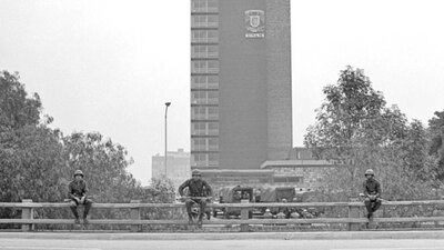 Hubo mil 500 personas detenidas entre estudiantes, profesores y académicos