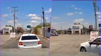 VIDEO: Familia graba momento exacto en que huye de la ‘maña’ en Nuevo Laredo