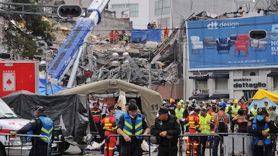 Imagen de la Ciudad de México tras el sismo del 19 de septiembre
