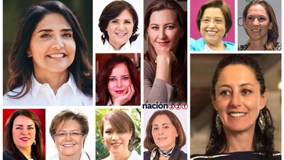 Un total de 50 candidatos se disputan 9 gubernaturas, solo 11 son mujeres.