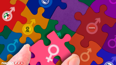 Los 4 partidos más votados en las pasadas elecciones no han permitido históricamente la equidad