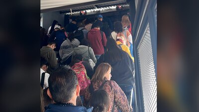 Los usuarios indicaron que en algunas estaciones los tiempos de espera superan los 10 minutos