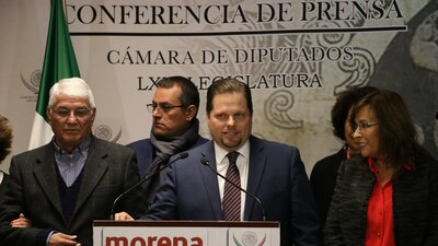 El exdiputado del PRI dejó al tricolor y se unió al partido de López Obrador