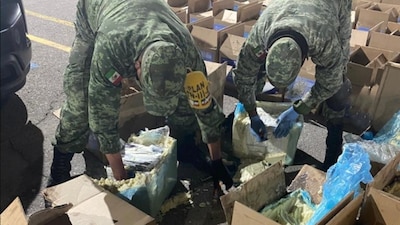 La droga se localizó en un vehículo que trasladaba grasa vegetal