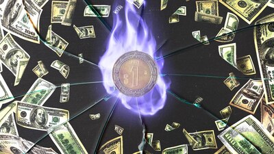 El peso toca un mínimo de 17.9947 y un máximo de 18.12 durante esta mañana de viernes