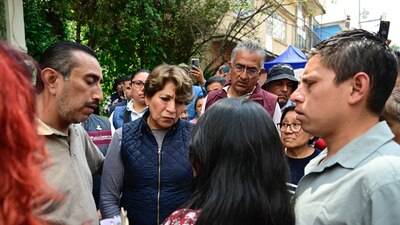 Pidió a los habitantes del Edomex, afectados por deslaves, que acudan a los albergues