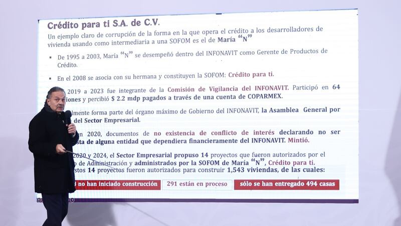 Gobierno federal denuncia ante FGR corrupción en Infonavit