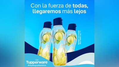 Tupperware donará un porcentaje de la venta total del producto a las nadadoras nacionales