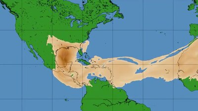 Se espera que este 23 de junio entre a territorio mexicano una densa nube de polvo proveniente de África