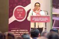 “Estamos abiertos al diálogo con Trump sobre migración”, afirma Rosa Icela