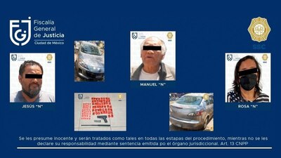 Los sujetos agredieron a una familia que viajaba en su automóvil por Eje 3 Churubusco