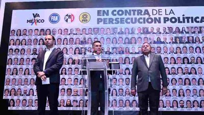 PAN, PRI y PRD proponen eliminar la sobrerrepresentación en la Cámara de Diputados