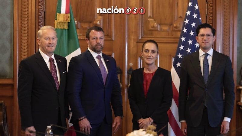 Sheinbaum se reúne con el secretario de Seguridad Interior de EU, Markwayne Mullin