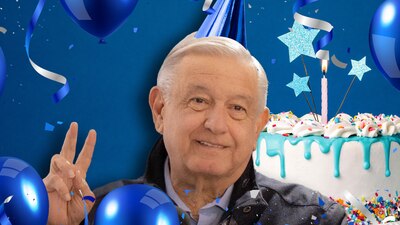 El presidente Andrés Manuel festeja 70 años de vida