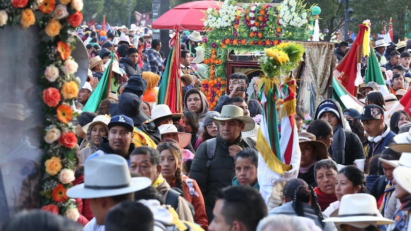 Más de 23 mil peregrinos parten de Toluca con rumbo a la Basílica de Guadalupe