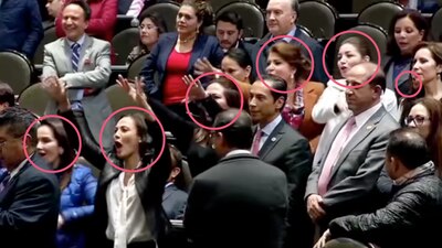 Las legisladoras del PRI que le gritaron "puto" al diputado federal de Morena, Mario Ariel Juárez