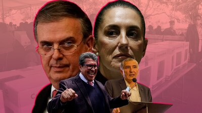 Entre los simpatizantes de Morena, los dos punteros son Sheinbaum y Ebrard