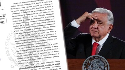 Se emitió una suspensión bajo el argumento de que la reforma viola los derechos humanos y la división de poderes