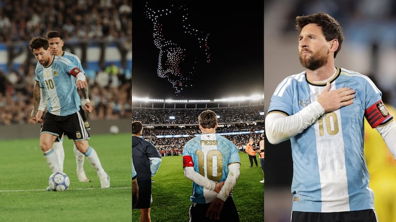 Drones, nostalgia, futbol y un adiós: Messi escribe el último capítulo con la ‘albiceleste’