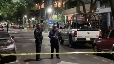 Autoridades llegaron a acordonar la zona