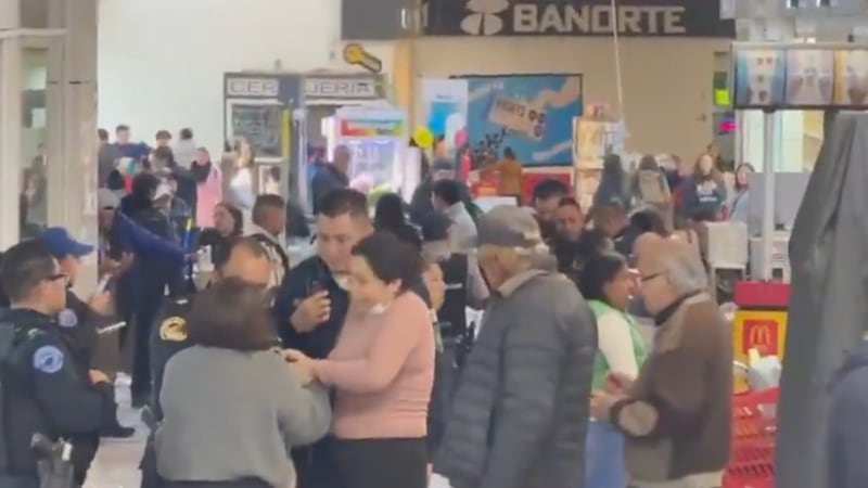 Reportan balacera en centro comercial de San Jerónimo
