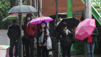 Debido a las precipitaciones, el servicio de El Metro se ha complicado