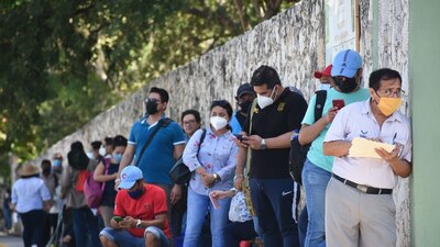 En la página de registro, los docentes solamente tendrán que ingresar su CURP, lo cual les arrojará un folio