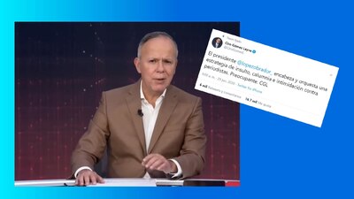 El periodista asegura que hay campañas en su contra