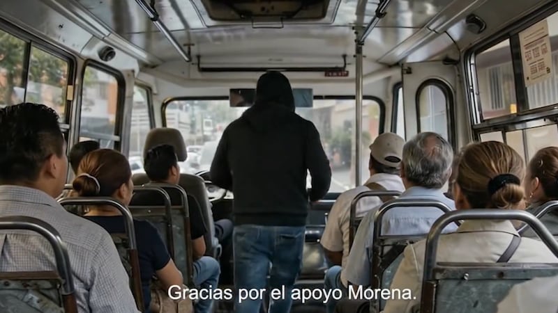VIDEO: Lanza el PRI polémico spot contra la 4T, emulando un robo en transporte público