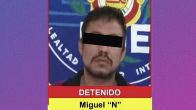 Miguel Ángel "N" fue capturado el pasado 10 de noviembre por agentes de la Fiscalía de Guerrero