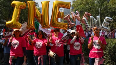 La movilización de AMLO se llevaría a cabo entre una marcha contra la reforma electoral