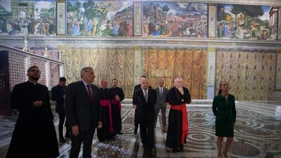 También lo acompañó el Secretario de Gobernación, Adán Augusto López