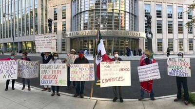 Los inconformes también pidieron cárcel para Calderón