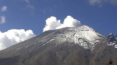 Después de semanas de fuerte actividad, regresó a la calma