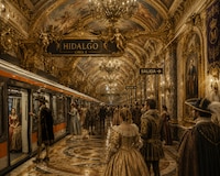 Convocan a acudir al Metro Hidalgo vestidos del siglo XVI el día de la inauguración del Mundial