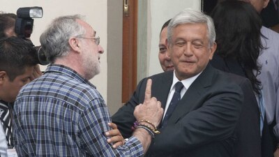 En 2012, el activista se reunió con el entonces candidato presidencial