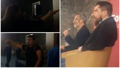 Autoridades del FONCA fueron increpados por beneficiarios del programa