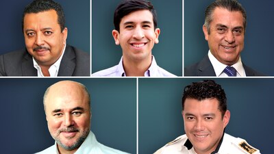 De Luna, el 'Bronco', Kumamoto, Clouthier y Figueroa, algunos de los rostros