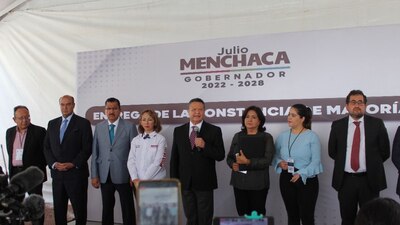 El virtual gobernador dijo que en su momento revelará a su equipo de trabajo