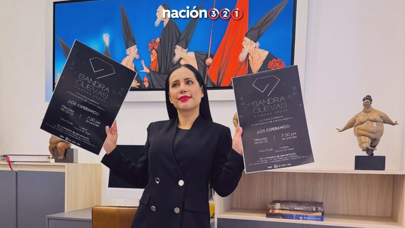 Sandra Cuevas presenta su conglomerado de empresas ‘Diamond Group’; dice que Trump es su socio