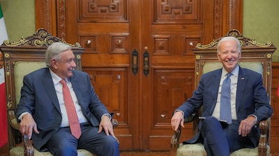 Durante el mensaje por el cierre de la Cumbre de Líderes de América del Norte, AMLO descartó un punto que había anunciado la Casa Blanca