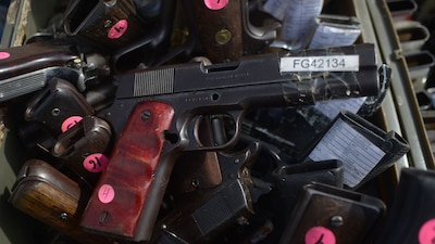 La FGR comprobó que las armas no solamente fueron introducidas ilegalmente al país, sino que también han sido utilizadas en actos ilegales