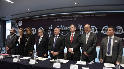 El premio lo entrega la Comisión Especial para dar Seguimiento a las Agresiones contra Periodistas